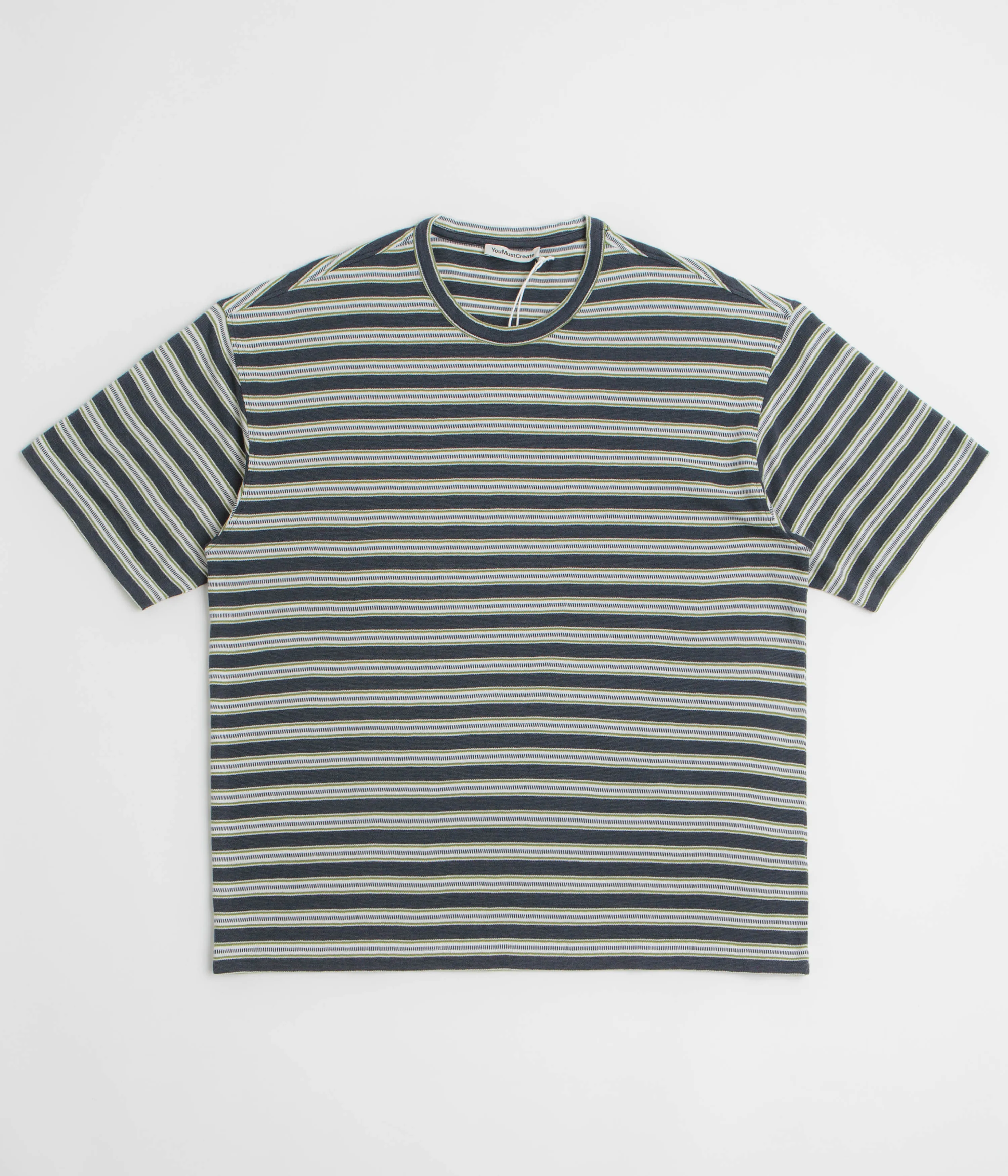 YMC Triple T-Shirt - Black / White / Multi Stretchable Cloth Odorless Binding Tape