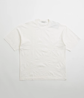 YMC Sunflower Triple T-Shirt - White Minimal Outfit Cozy Layers