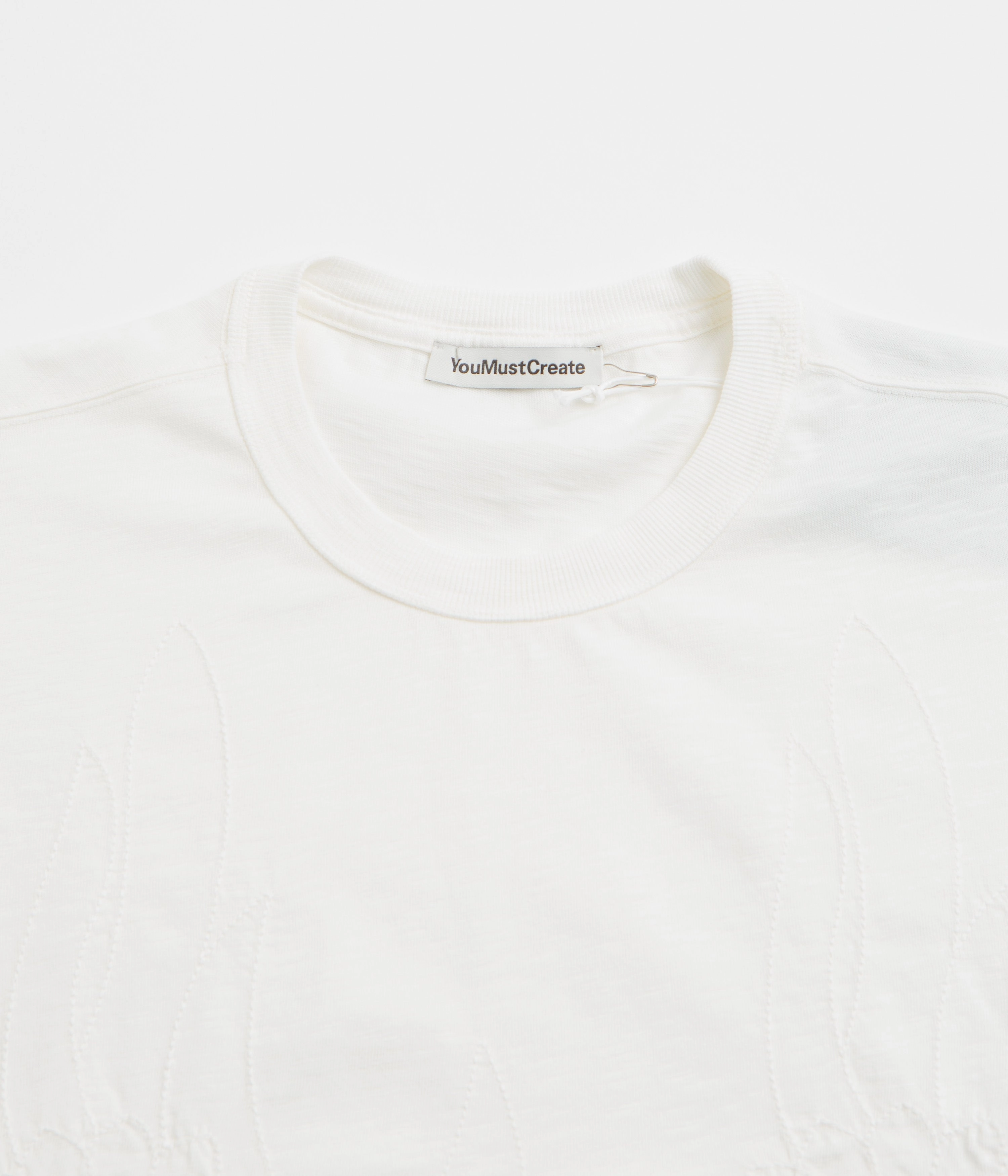 YMC Sunflower Triple T-Shirt - White Soft Finish